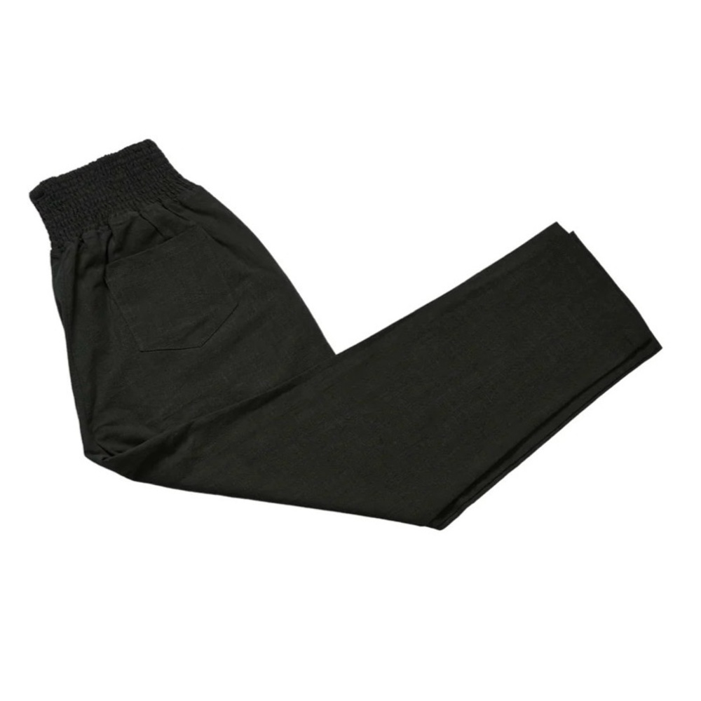 Emme Mama Everyday transitional mock linen pants for pregnancy and post partum